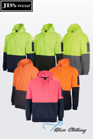 6HVPH JBs Hi Vis Pull Over Hoodie - Alice Clothing 6HVPH JBs Hi Vis Pull Over Hoodie