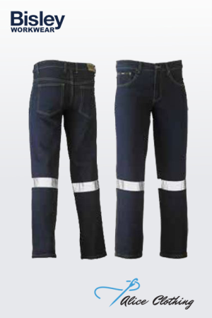 Bisley Taped Rough Rider Stretch Denim Jean BP6712T