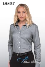 barkers norfolk shirt grey womens 1 copy