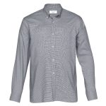 mens barkers norfolk shirt grey