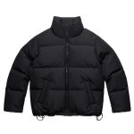 4591 WOS PUFFER JACKET BLACK scaled