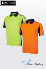 6AT4S JB's Hi Vis S/S Arm Tape Polo