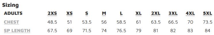 6DCPS size