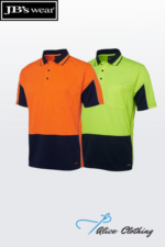 6HVGS JB's Hi Vis S/S Gap Polo