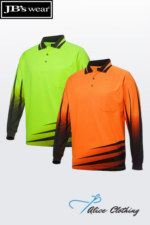 6HVRL JB's Hi Vis L/S Rippa Sub Polo