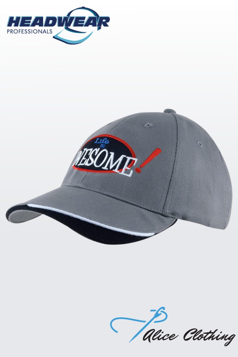 4167 Brushed Heavy Cotton with Indented Peak