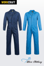 WC3058 Workcraft PolyCotton Coveralls