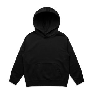 3037 YOUTH RELAX HOOD BLACK  43397