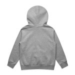 3037 YOUTH RELAX HOOD GREY MARLE BACK  22592