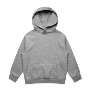 3037 YOUTH RELAX HOOD GREY MARLE  00459