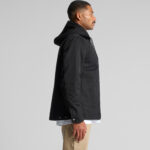 5529 CANVAS HOODED JACKET SIDE 80836