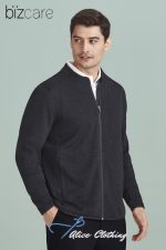 CO342MJ - Biz Care Mens Nova Zip Front Jumper