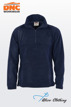 DNC 5321 Unisex Half Zip Polar Fleece