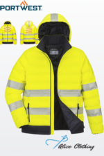 S548 - HiVis Ultrasonic Heated Tunnel Jacket
