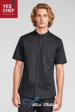 YesChef Mens Salsa Short Sleeve Chef Shirt CH329MS