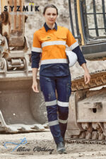 ZP733 Syzmik Wos Essential Basic Stretch Taped Cargo Pant