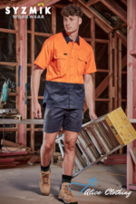 ZS607 Syzmik Mens Rugged Cooling Stretch Short Short