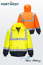 MJ204 - HiVis Contrast Bomber Jacket