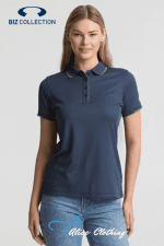Biz Collection Womens Focus Short Sleeve Polo P313LS