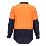 MF150 Orange Navy Back