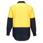 MF150 Yellow Navy Back