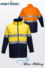 MJ998 - Hume HiVis Contrast Work Jacket