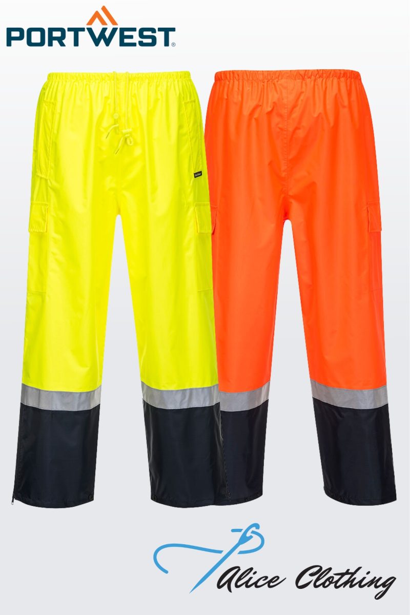 MP200 - HiVis Contrast Rain Pants