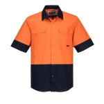 MS802 Orange Navy Front