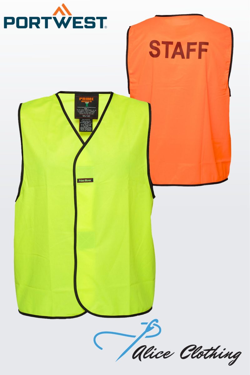 MV121 - HiVis Class D Staff Vest