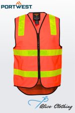 MV338 - HiVis Vic Roads Zipped Vest