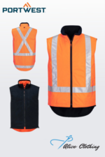 MX214 - TTMC-W17 HiVis X Back Reversible Vest