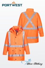 MX306 - Max HiVis X Back Rain Traffic Jacket