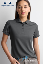 Biz collection Womens Focus Short Sleeve Polo - P313LS