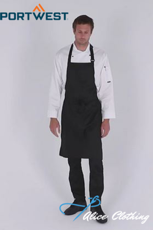 S841 Portwest Polycotton Bib Apron
