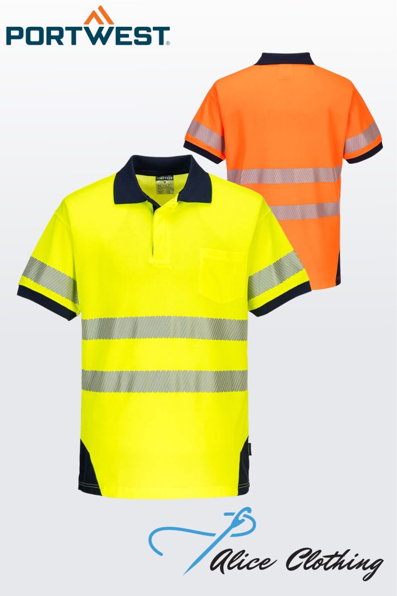 T182 - PW3 HiVis Polo Shirt S/S