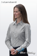 The Standard Wos Wynyard Stripe Shirt
