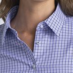 barkers corporate stamford check shirt womans collar 600x600