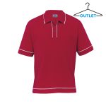 outlet mens retro waffle polo 1