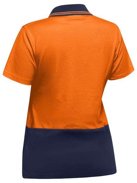 BKL1234 Orange Navy Back
