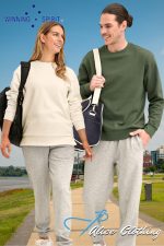 FL05 AIRLAYERED Unisex CVC Crew Neck Sweater