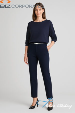 RGP304L Womens Scuba Ponte Mid rise Pull on Pant - Alice Clothing RGP304L Womens Scuba Ponte Mid rise Pull on Pant