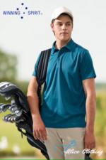 PS95 SUSTAINABLE JACQUARD KNIT POLO Mens