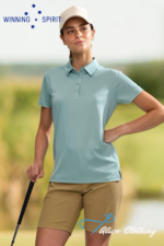 PS96 SUSTAINABLE JACQUARD KNIT POLO Ladies