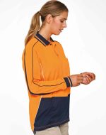 SW90 OrangeNavy Female Right