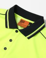 SW90 YellowNavy Collar Placket