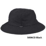 BLACK 5006CD Flexfit Bucket Hat 1