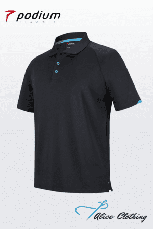 7STC Podium Contrast Stretch Polo