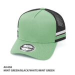 AH458 Mint Green Black White Mint Green