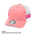 AH458 Pink White Hot Pink Hot Pink