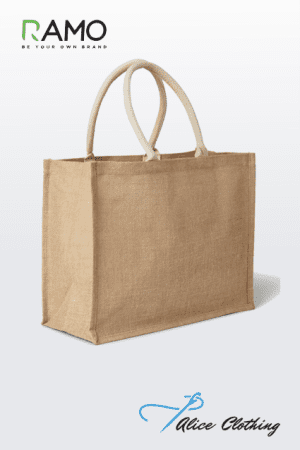 BG008J RAMO Natural Eco Jute Bag